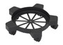 Vestil Plastic Drum Dolly for - 14-3/4 In. x 14-3/4 In. x 3-3/4 In. 5-7 Gallon Buckets 80 lb - Black
