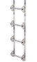 Vestil Galvanized Tank Access Ladder - 12 Ft. 300 lb - Silver