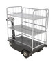 Vestil Steel Traction Drive Cart Side Load - 2 Shelf 59 In. x 28 In. x 59 In. 750 lb - Black