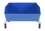 Vestil Steel Portable Tilting Hopper - 1 Cubic Yard 2,000 lb - Blue