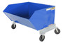 Vestil Steel Portable Tilting Hopper - 1 Cubic Yard 2,000 lb - Blue