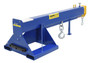 Vestil Steel Hydraulic Telescoping Boom - 24 In. Fork Pocket Center 8,000 lb