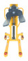 Vestil Steel Lift Tilt Truck 21 in x - 45 in Forks 1500 lb - Yellow/Black