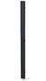 Vestil Extruded Rubber Fender Bumper - 36 In. x 2 In. x 1-3/4 In. - Black