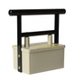 Vestil Magnetic Catcher with - 20 lb Pull Force 6 In. x 3-13/16 In. x 8-1/4 In. Cream