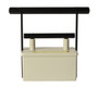 Vestil Magnetic Catcher with - 20 lb Pull Force 6 In. x 3-13/16 In. x 8-1/4 In. Cream