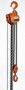 Vestil Professional Hand Chain Hoist - 20 Ft. Lift Height 10,000 lb - Orange