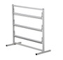 Vestil Steel Paper Dispenser Stand - 3 Tiered 24 In. Roll Width 219 lb - Gray