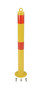 Vestil Steel Fixed Height Bollard - 3 In. x 3 In. x 35-1/2 In. - Yellow
