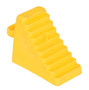 Vestil Polyethylene Wheel Chock - 8-1/2 In. x 4 In. x 5-7/8 In. 7,000 lb - Yellow