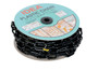 Vestil Plastic Chain Barricade - 2 In. x 2 In. - Black