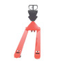Vestil Steel/Plastic Pallet Truck - 109-3/16 In. x 27 In. x 48 In. 4000 lb Red with Black P-Caddy