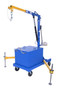 Vestil Steel Portable Cantilever Hoist - 113-3/8 In. x 35-11/16 In. x 89 In. 2000 lb - Blue