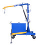 Vestil Steel Portable Cantilever Hoist - 113-3/8 In. x 35-11/16 In. x 89 In. 2000 lb - Blue