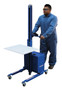 Vestil Steel DC Powered Quick Lift - 56 In. Raised Height 175 lb