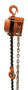 Vestil Professional Hand Chain Hoist - 15 Ft. Lift Height 1,000 lb - Orange