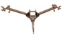 Vestil Bronze Multi-Purpose Overhead Drum Lifter - 25-1/2 In. x 25-1/2 In. x 16-1/2 In. 800 lb