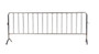 Vestil 304 Stainless Steel Heavy Duty Crowd Control Interlocking Barrier with Curved Feet - 101-3/8 In. Length - Silver