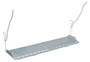 Vestil Factory Installed Aluminum Split Hinged Bridge - 18 In. Length With Runoff Guards And Lifting Chains