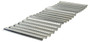 Vestil Galvanized Open-Area Pallet Rack Decking - 38-1/2 In. x 96 In. x 1-1/2 In. 3780 lb