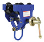 Vestil Steel Quick Install Manual Trolley - 6-3/4 In. x 11-3/4 In. x 10-1/4 In. 600 lb - Blue