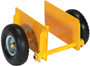 Vestil Steel Adjustable Panel Dolly With Pneumatic Wheels - 20-7/8 In. x 15 In. x 11-1/2 In. 600 lb - Yellow
