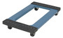 Vestil Plastic Dolly with Rubber Ends - 30 In. x 18 In. x 5-1/2 In. 1000 lb - Blue