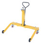 Vestil Steel Pallet Straddling Drum Truck - 46 In. Long x 32 In. Wide x 47 In. Height 550 lb - Yellow