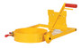 Vestil Steel Quick Lift Pail Dumper Attachment For PEL Models - 125 lb - Yellow