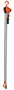 Vestil Steel Professional Lever Hoist - 10 Ft. Lift Height 2,000 lb - Orange