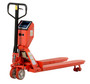 Vestil Steel Low Profile Pallet Truck with Scale - 64-1/2 In. x 22-3/8 In. x 48 In. 5000 lb - Red