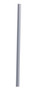 Vestil PVC Plastic Corner Guard - 2 In. x 2 In. x 48 In. 90 Degree - Gray