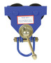 Vestil Steel Quick Install Manual Trolley - 6-3/4 In. x 11-3/4 In. x 10-1/4 In. 1000 lb - Blue