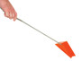 Vestil Rail Car Wheel Chock Hook - 4-3/4 In. x 1-3/4 In. x 30 In. - Silver