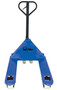 Vestil Steel Pramac Mini Hand Pallet Truck with Nylon Wheel - 62-3/16 In. x 26-3/4 In. x 48-1/2 In. 5500 lb - Blue/Black