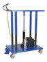 Vestil Steel Linear Actuated Low Profile Post Lift Table - 42 In. x 24 In. x 34 In. 1000 lb - Blue