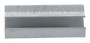 Vestil Steel Poly Strapping - 1/2 In. Seals 1000 Pieces - Gray