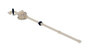 Vestil Polytetrafluoroethylene Manual Rotary Drum Pump - 10 In. x 8 In. x 12 In. - White
