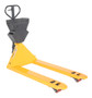 Vestil Steel/Plastic Pallet Truck - 61-3/16 In. x 27 In. x 48 In. 5500 lb Yellow with Black P-Caddy