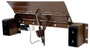 Vestil Steel Electric Edge-O-Dock Leveler - 17-1/2 In. x 99 In. x 27-1/2 In. 25,000 lb - Brown