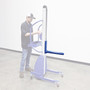 Vestil Steel Versatile Quick Lift Single Spindle Attachment For PEL Models - Blue