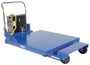 Vestil Steel Heavy Duty Portable Scissor Lift Table - 46 In. 1000 lb - Blue