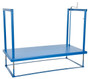 Vestil Steel Ergonomic Post-Crank Worker Platform - 72 In. x 36 In. x 65-5/8 In. 500 lb - Blue