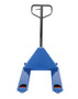 Vestil Steel Quick Lift Pallet Truck - 61-11/16 In. x 27 In. x 48-5/8 In. 5500 lb - Blue