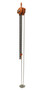 Vestil Professional Hand Chain Hoist - 10 Ft. Lift Height 3,000 lb - Orange
