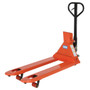 Vestil Steel Trade Legal Low Profile Pallet Truck with Scale - 61 In. x 21-1/2 In. x 45 In. 5000 lb - Red