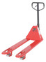 Vestil Steel Low Profile Pallet Truck - 21 In. x 48 In. 4,000 lb - Red