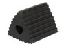 Vestil Rubber Wheel Chock - 4-1/4 In. x 6-1/2 In. x 4-3/4 In. - Black