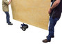 Vestil Steel Heavy Duty Adjustable Panel Dolly Pneumatic Wheels 12 In x 12-15/16 In x - 13-1/4 In 750 lb - Blue