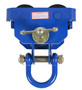 Vestil Steel Quick Install Manual Trolley - 11 In. x 16-7/8 In. x 14-9/16 In. 6000 lb - Blue